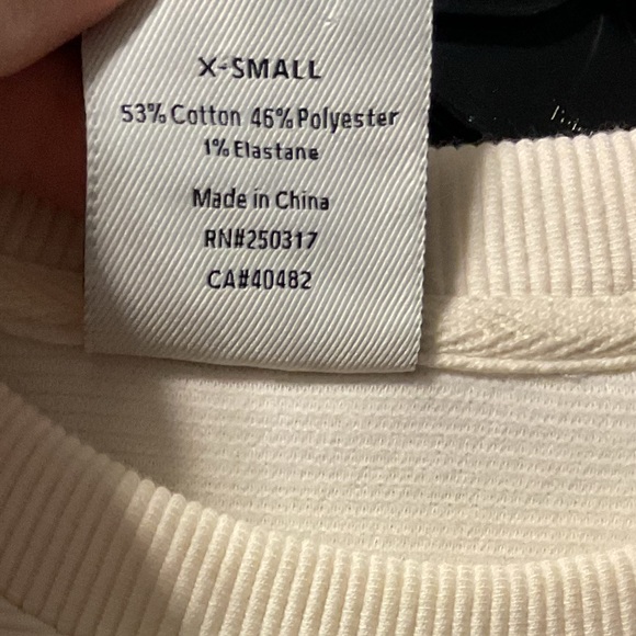 Varley Manning Sweat Size XS Eggnog Sweatshirt - Picture 12 of 15